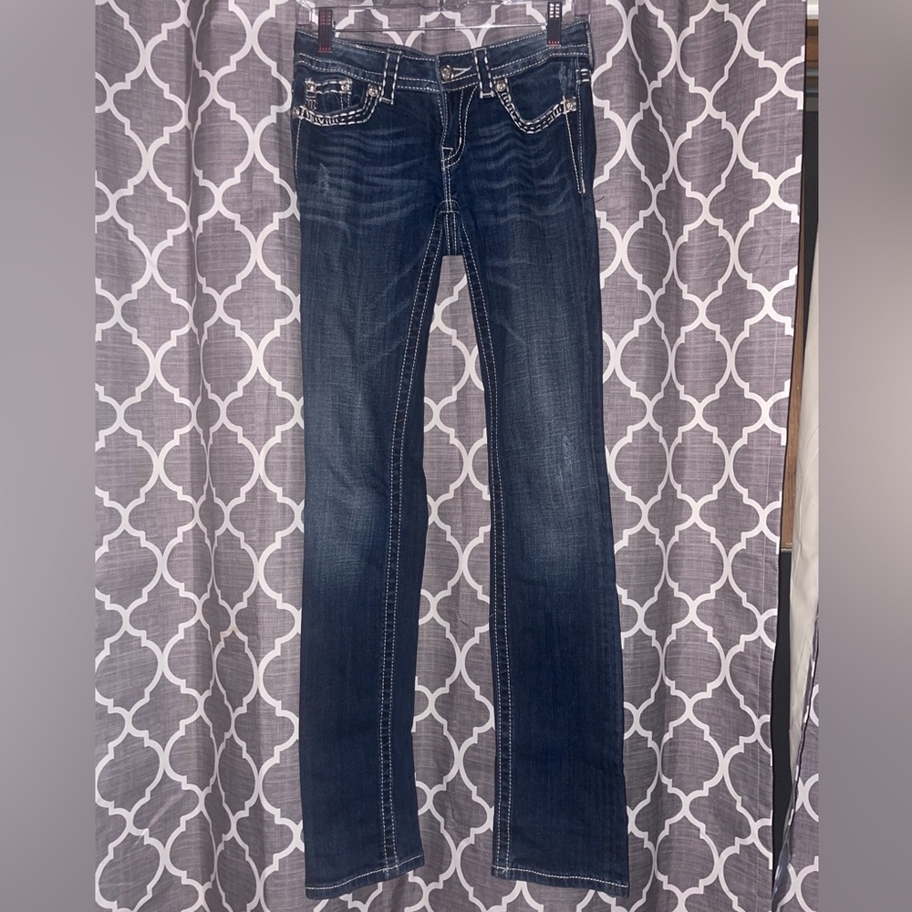 MissMe Straight Leg Jeans